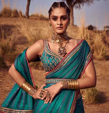20 Silk Saree Blouse Designs to Wear with Your Favorite Kanjivaram or  Banarasi Saree! | Bridal Wear | Wedding Blog