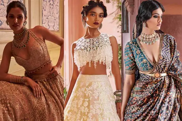 20 net blouse designs to wear with sarees or lehengas on your big day! |  Bridal Wear | Wedding Blog