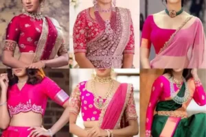 Read more about the article 40+ Beautiful Pink Blouse Designs to Elevate Your Style Statement