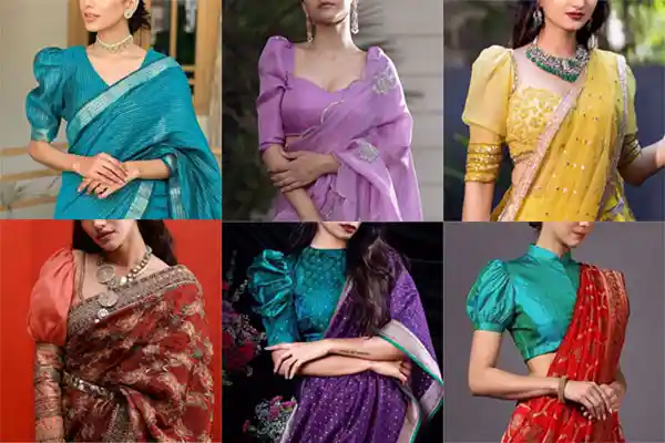 Read more about the article 30 Stylish Puff Sleeve Blouse Designs to Spice Up Your Saree Looks (2024)