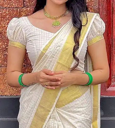 Plain Yellow Saree with Contrast Blouse Combinations | Crazy Hints
