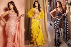 Read more about the article From Traditional and Modern: 15+ Shilpa Shetty Saree Design and Style Ideas