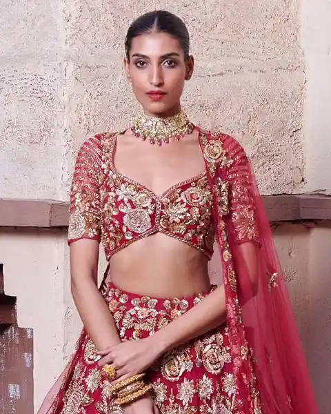 Pretty Lehenga Blouse Designs To Jazz Up Your Bridal Look-suu.vn