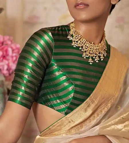 Readymade Saree Blouse,Designer Black Brocad Padded Sari Blouse,Halter Neck  Top | eBay